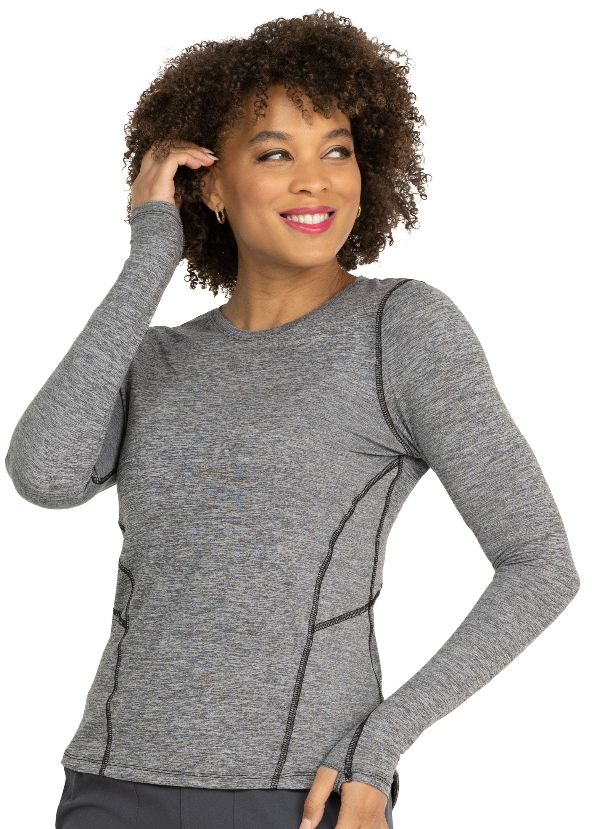 Lily Brushed Knit Tee Shirt (1122)