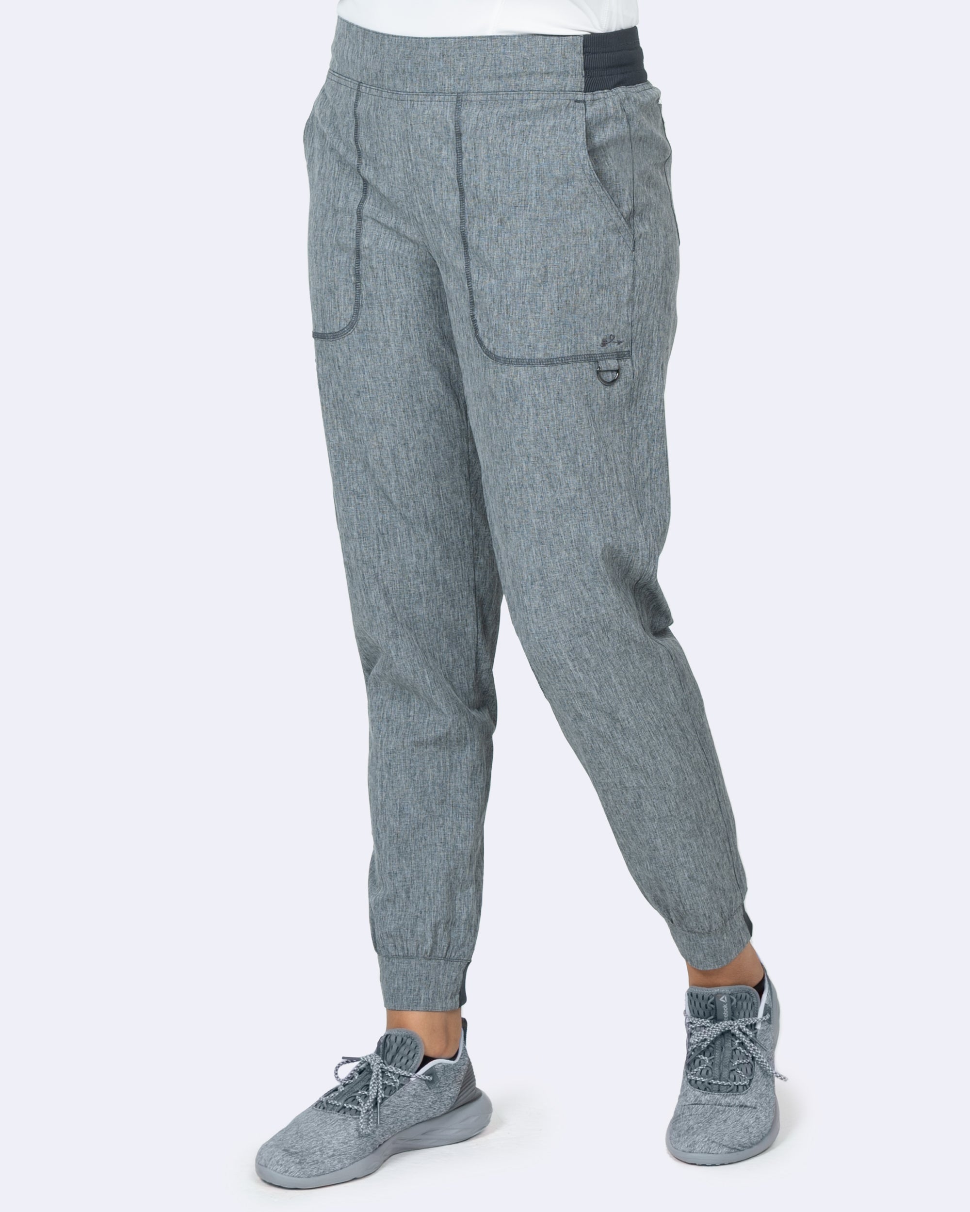 Hailey Heathered Jogger Pant (3052)