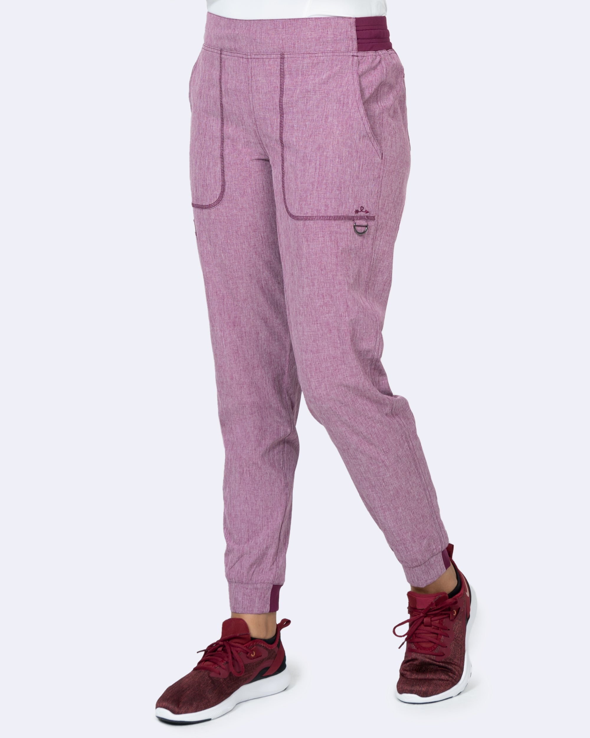 Hailey Heathered Jogger Pant (3052)