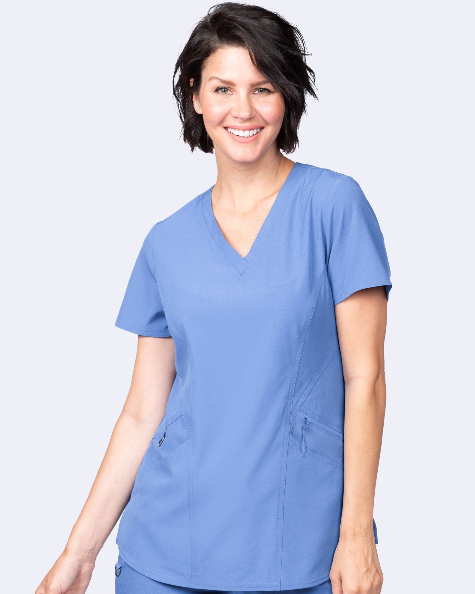 V-neck Scrub Top (1084)