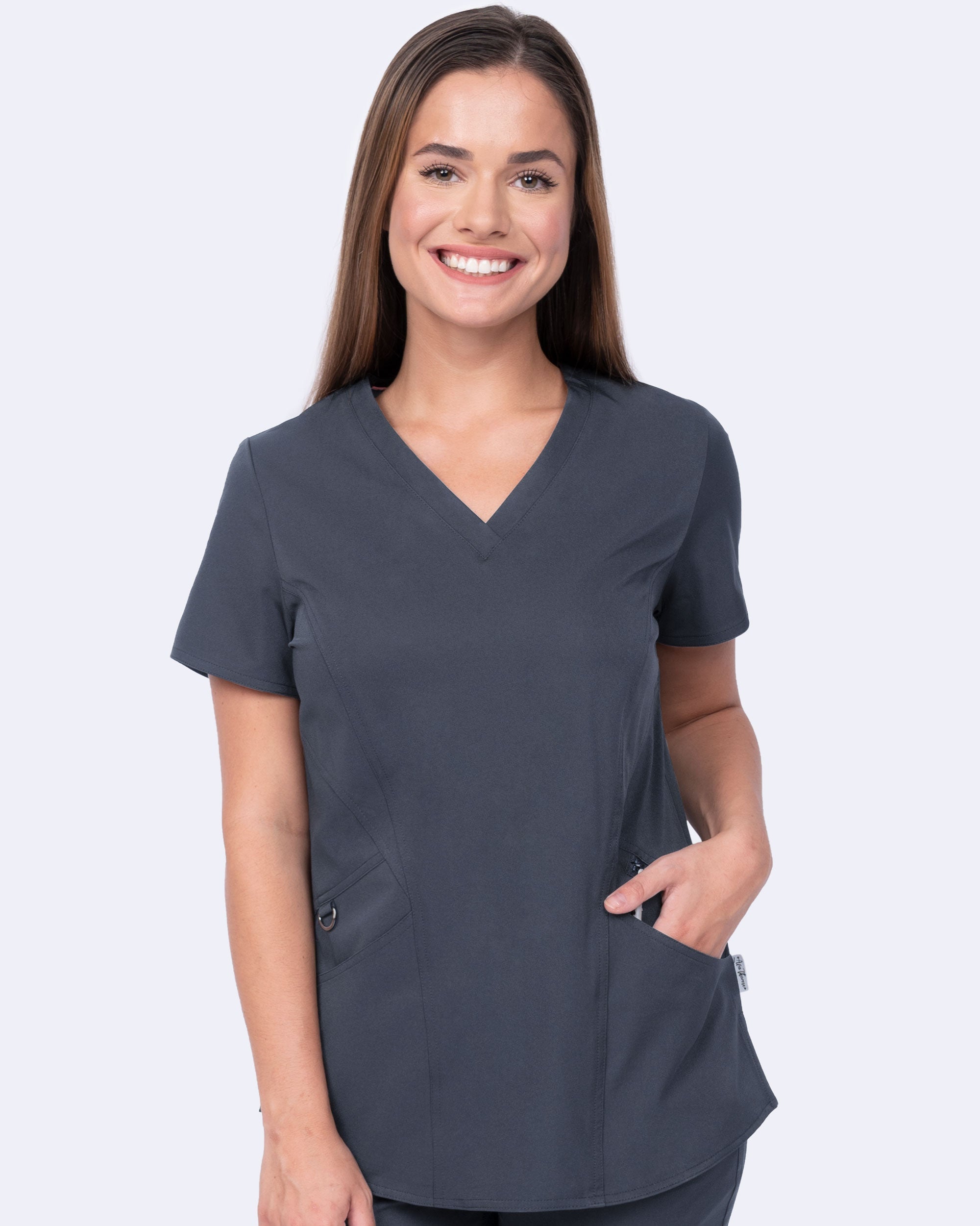 V-neck Scrub Top (1084)