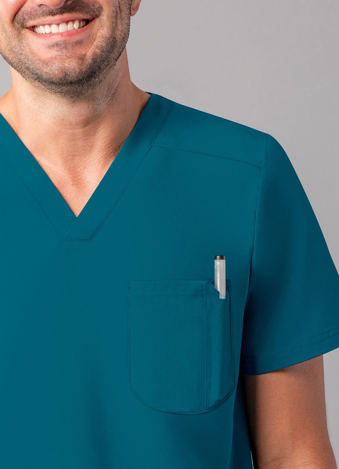 Men's Modern V-Neck Top (6010)