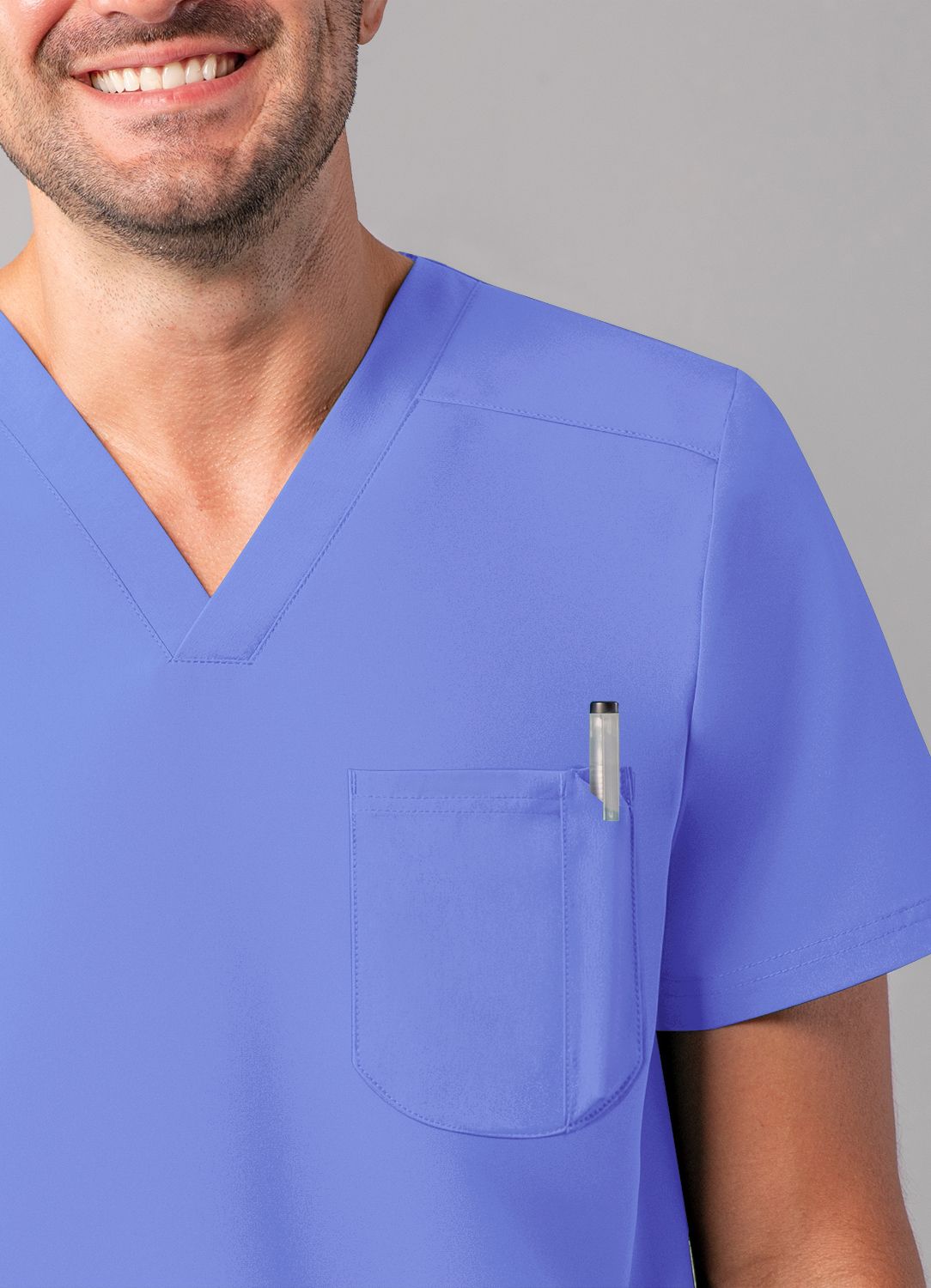 Men's Modern V-Neck Top (6010)