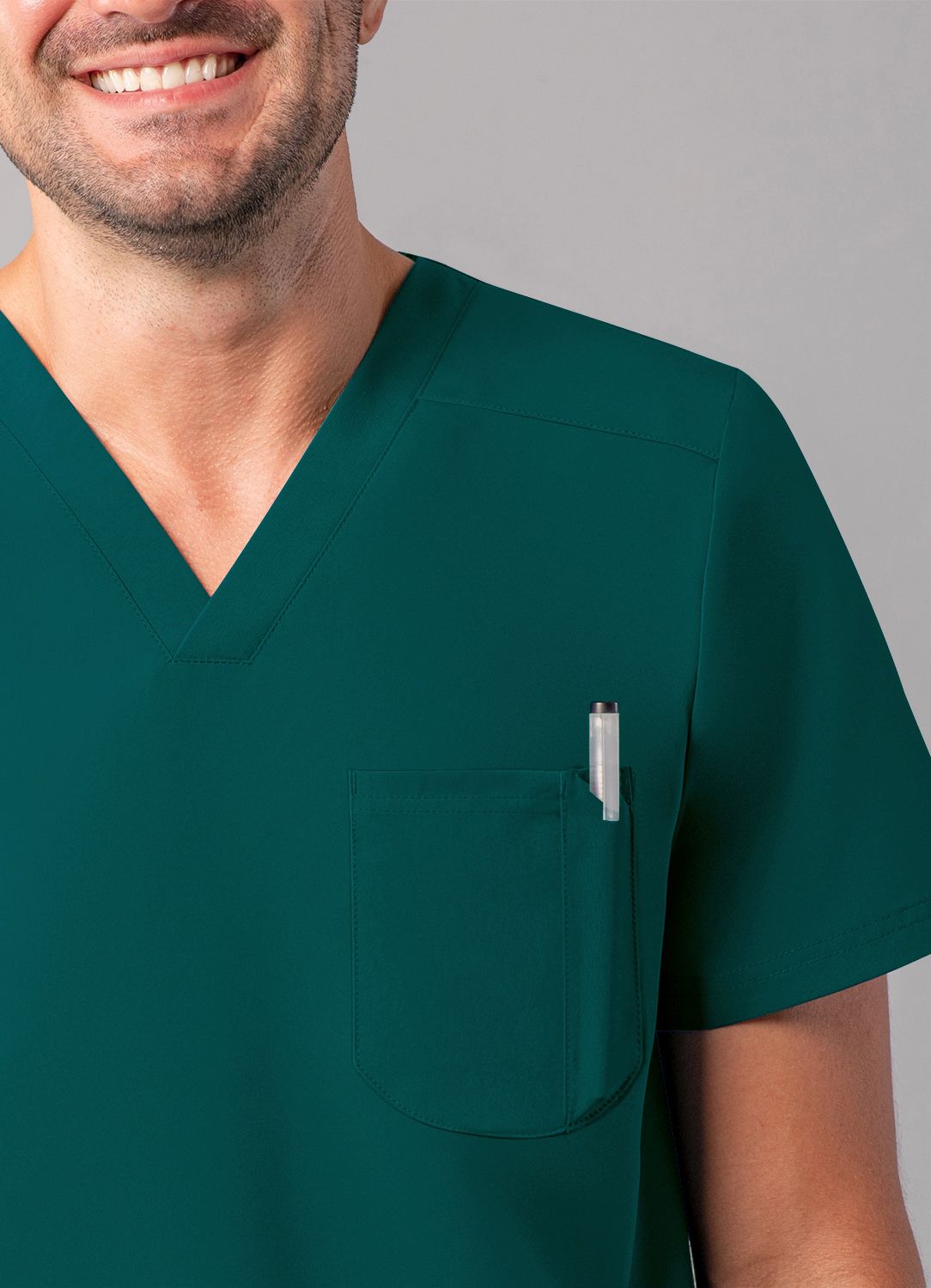 Men's Modern V-Neck Top (6010)