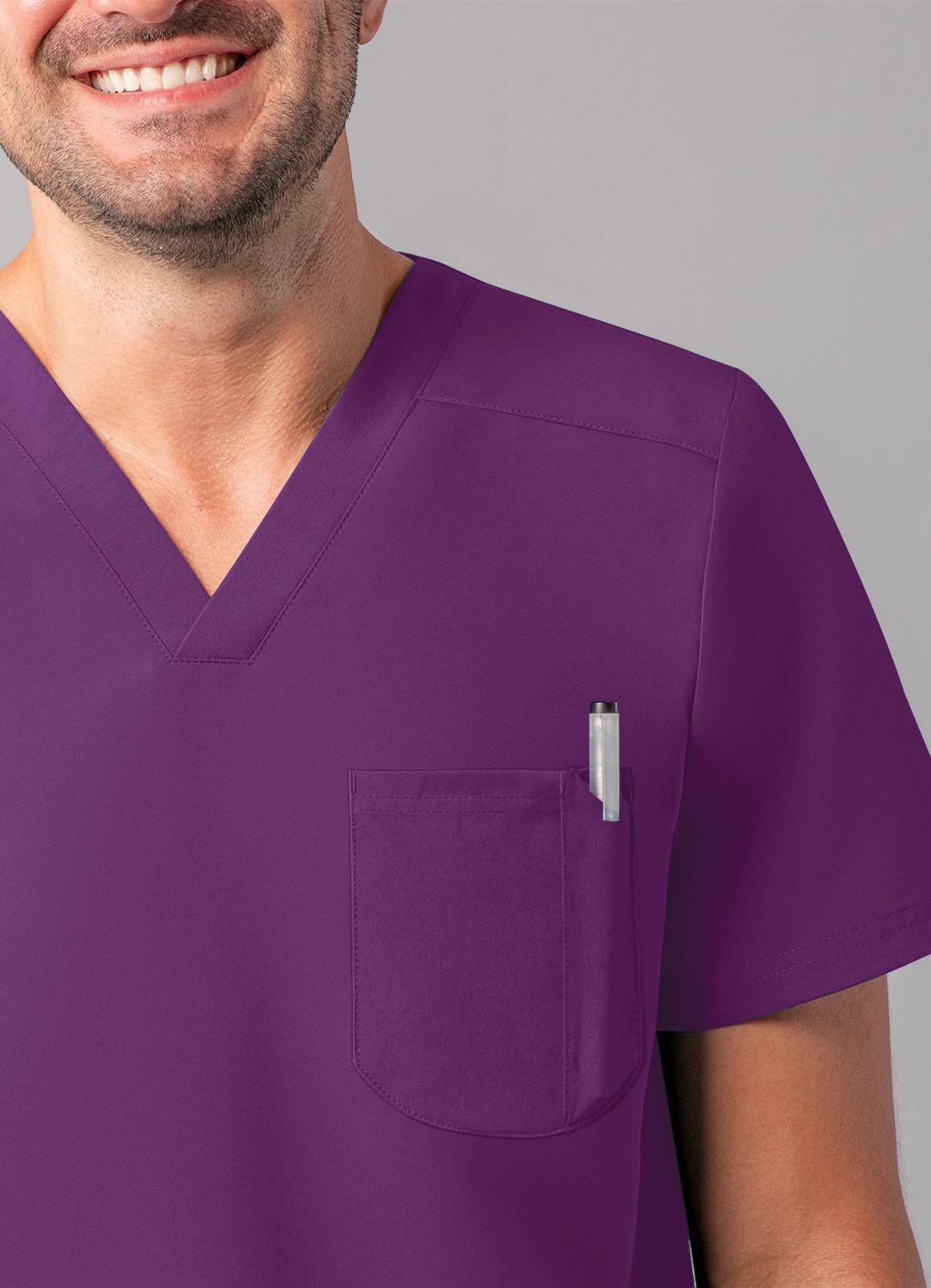 Men's Modern V-Neck Top (6010)