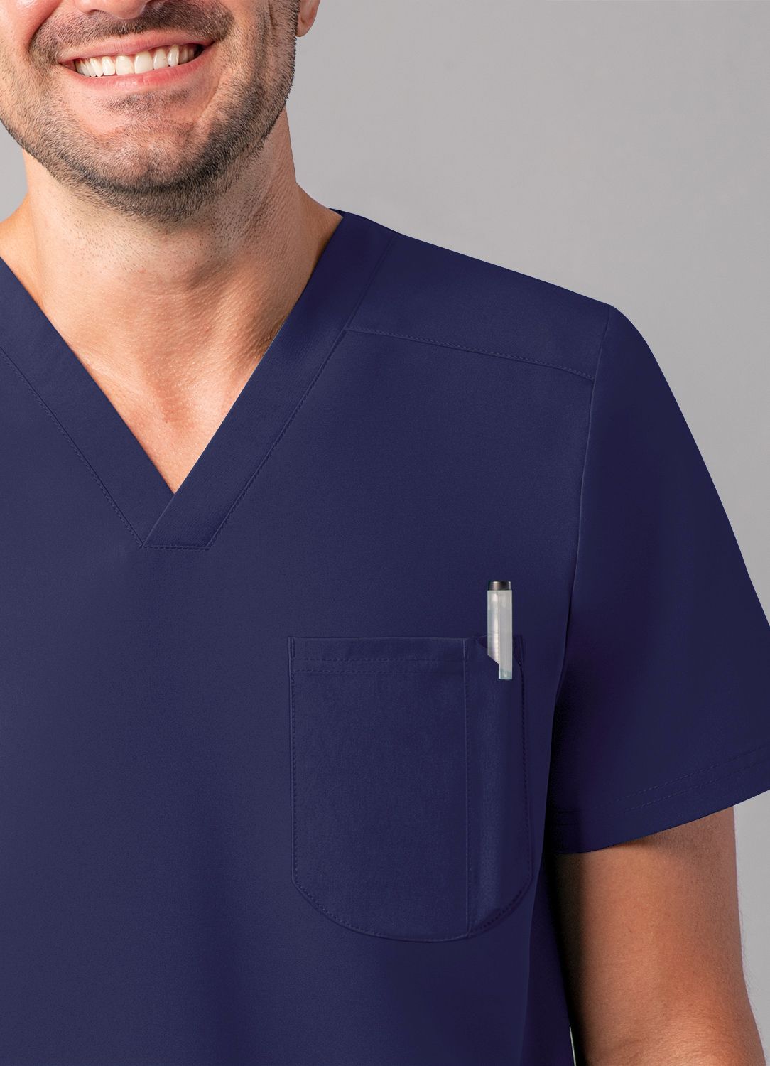 Men's Modern V-Neck Top (6010)