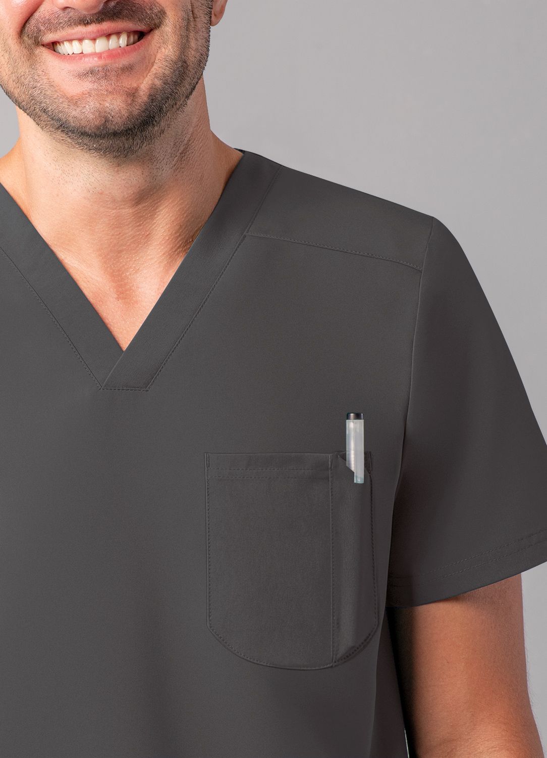 Men's Modern V-Neck Top (6010)