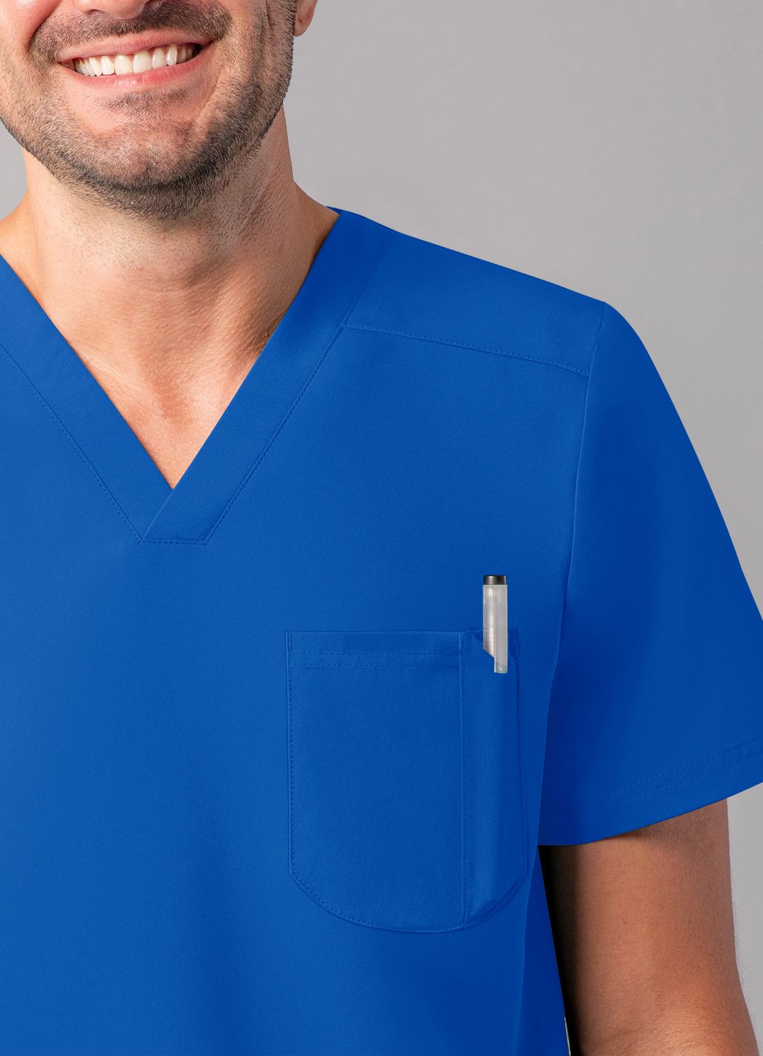 Men's Modern V-Neck Top (6010)