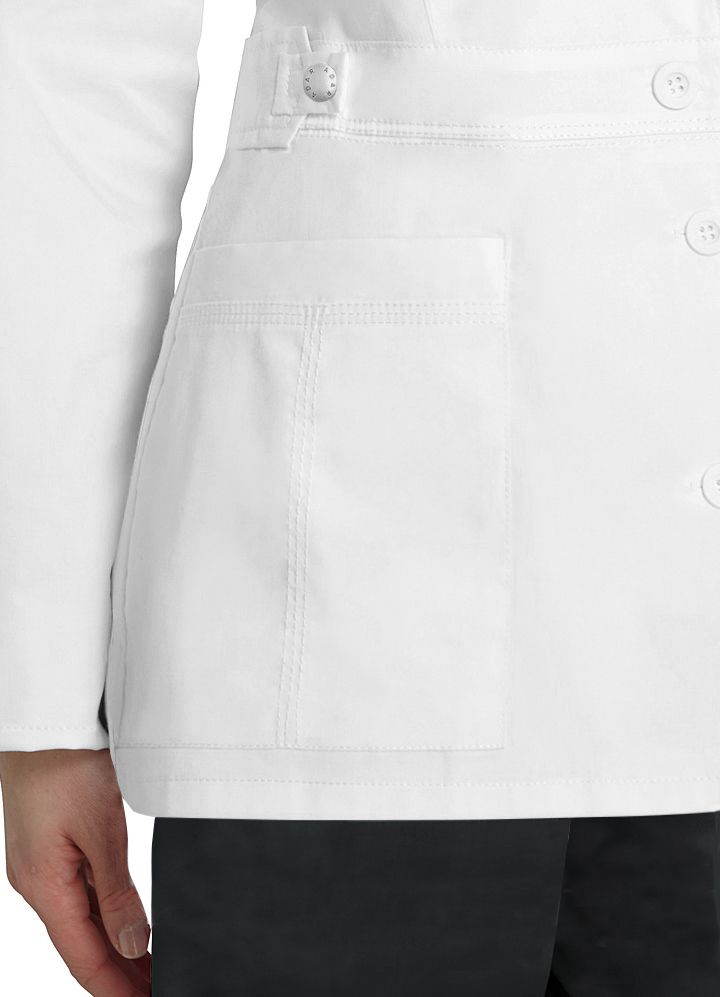 Women's 28" Tab-Waist Lab Coat