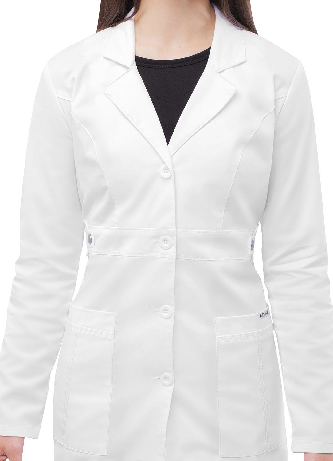 Women's 36" Tab-Waist Lab Coat