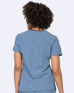 Madi Heathered Side Knit Top (1145)