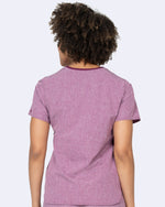 Madi Heathered Side Knit Top (1145)