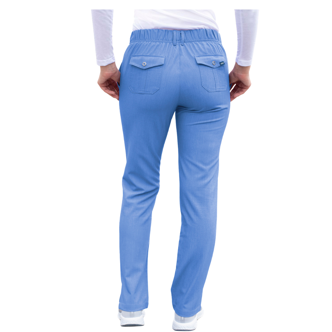 Women's Adar Heather Slim Fit 6 Pocket Pant (4100)
